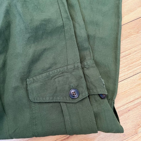 NWT! Madewell Tapered Huston Cargo Pull-On Crop Pants - Picture 6 of 6